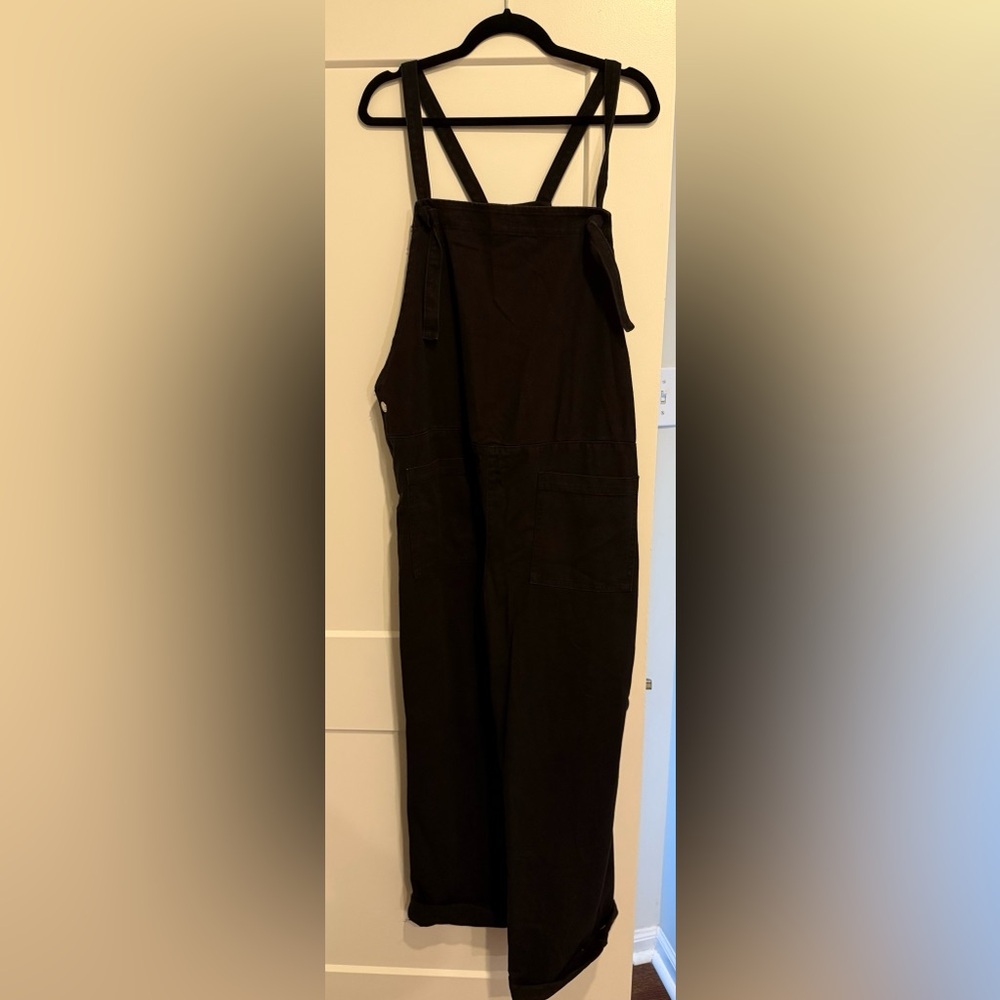 Mango maternity denim dungarees
